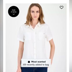 Tommy Hilfiger White Button Down Shirt